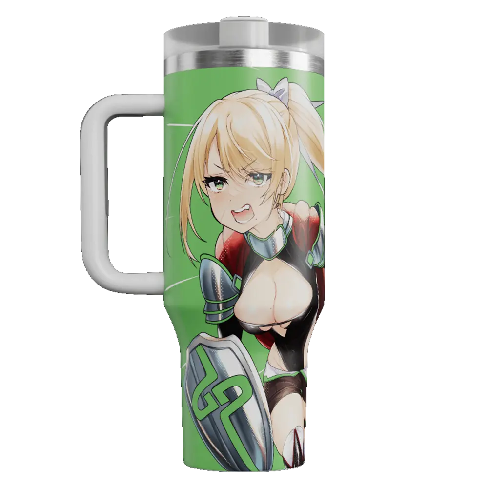 Metal Waifu Tumbler: Knight - Image 3
