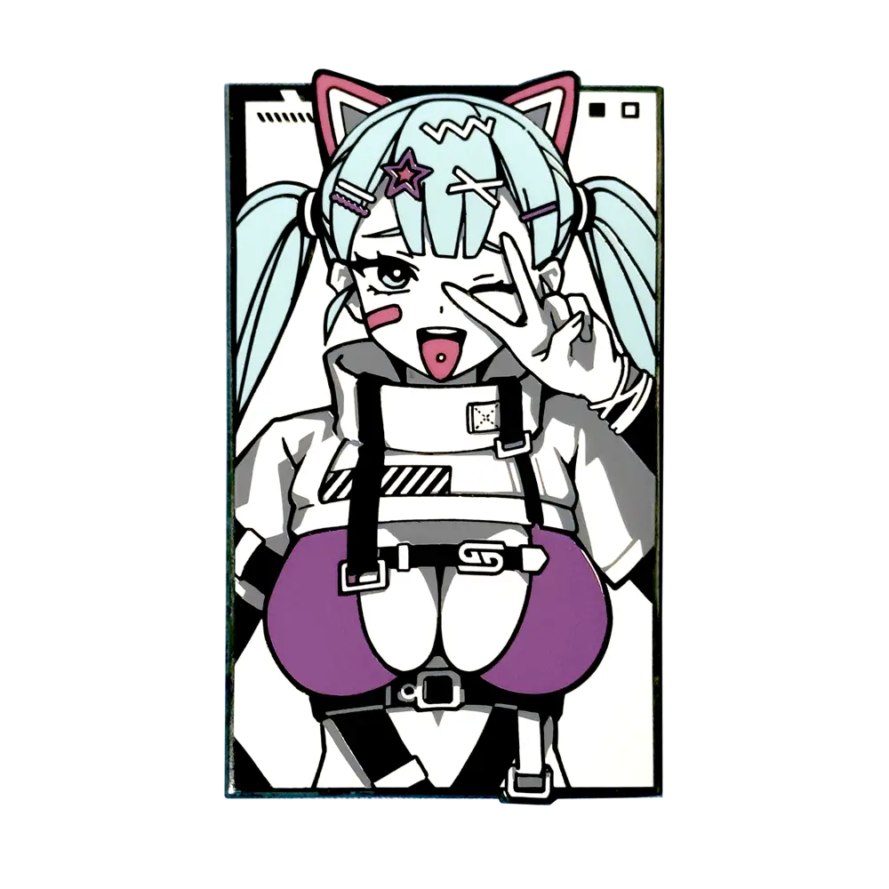 Space Punk Enamel Pin