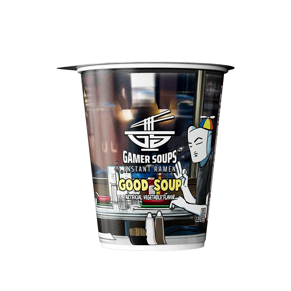 Gamer Soups Instant Noodles - Creator Variety Pack (12 Cup Box) - Image 4
