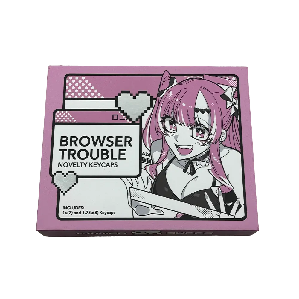 Browser Trouble: Accent Keycap Set
