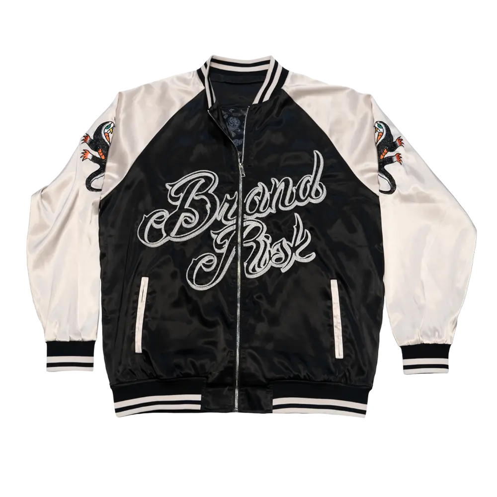 PaymoneyWubby Inked Satin Bomber
