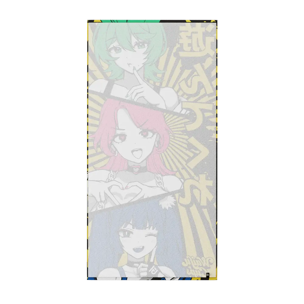 Waifu Cups Season 4 Beach Towel - Image 5