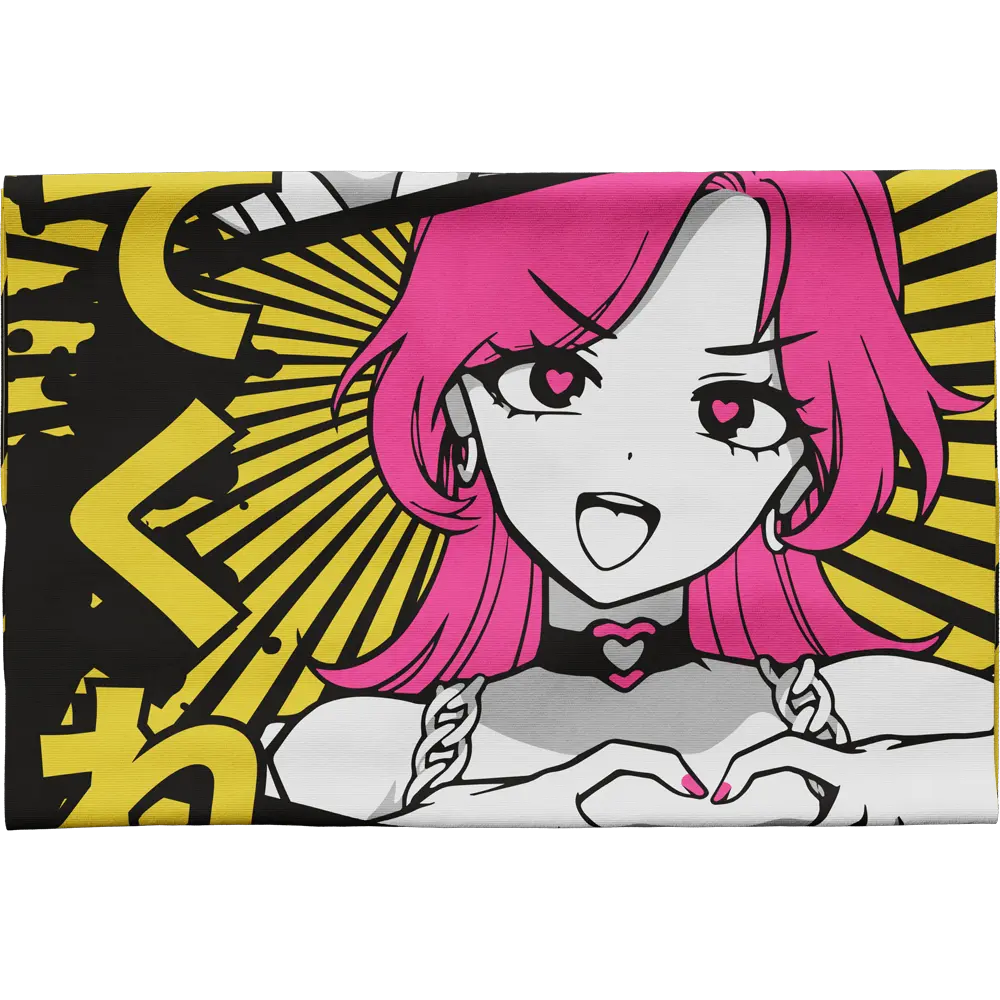 Waifu Cups Season 4 Beach Towel - Image 4