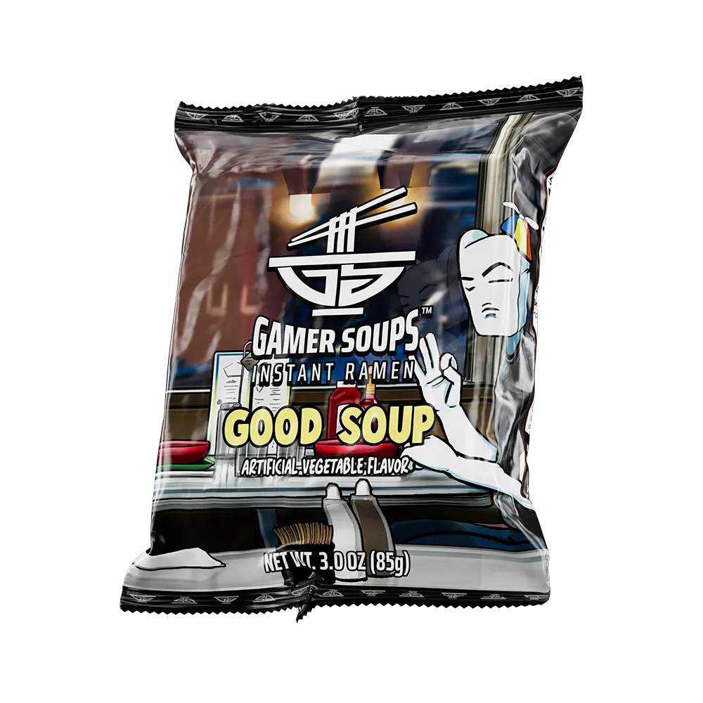 Gamer Soups Instant Noodles- Good Soup Bricks (5 Pack) - Image 3