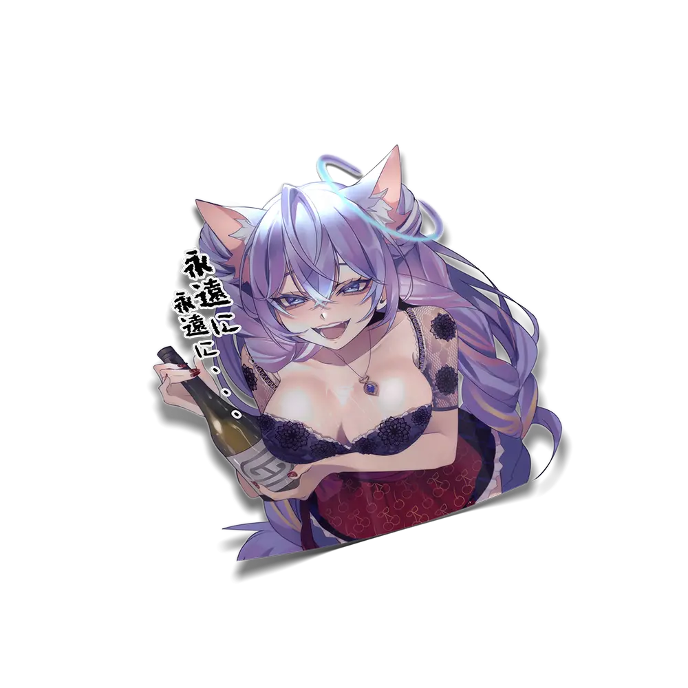 Kirsche Vinyl Sticker - Image 2